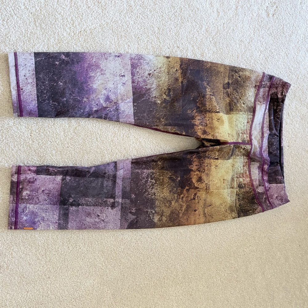 Women's Purple and Brown Joggers